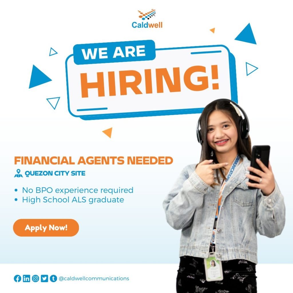 Financial Agents Needed